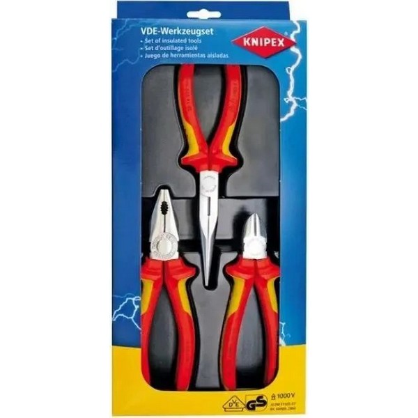 Набор инструментов Knipex KN-002012 3 предметов