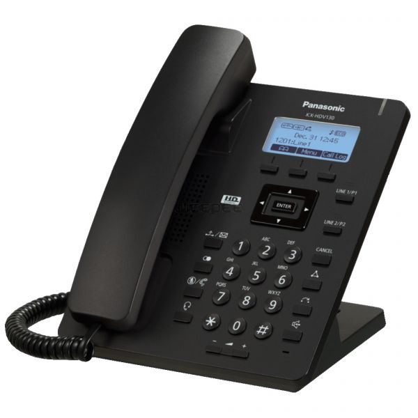 VoIP-телефон Panasonic KX-HDV130RUB черный